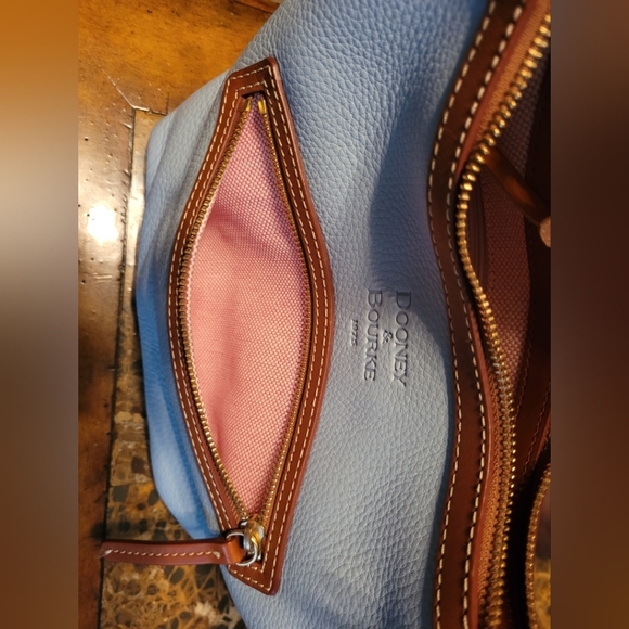 Dooney & Bourke Blue and Brown Women's Bag NWOT - Picture 10 of 15